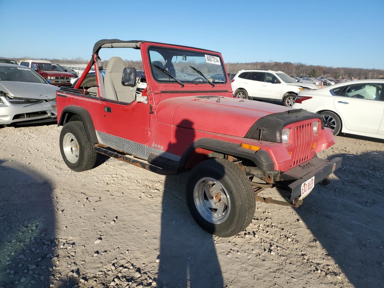 2J4FY19P6MJ107521 1991 Jeep Wrangler / Yj S