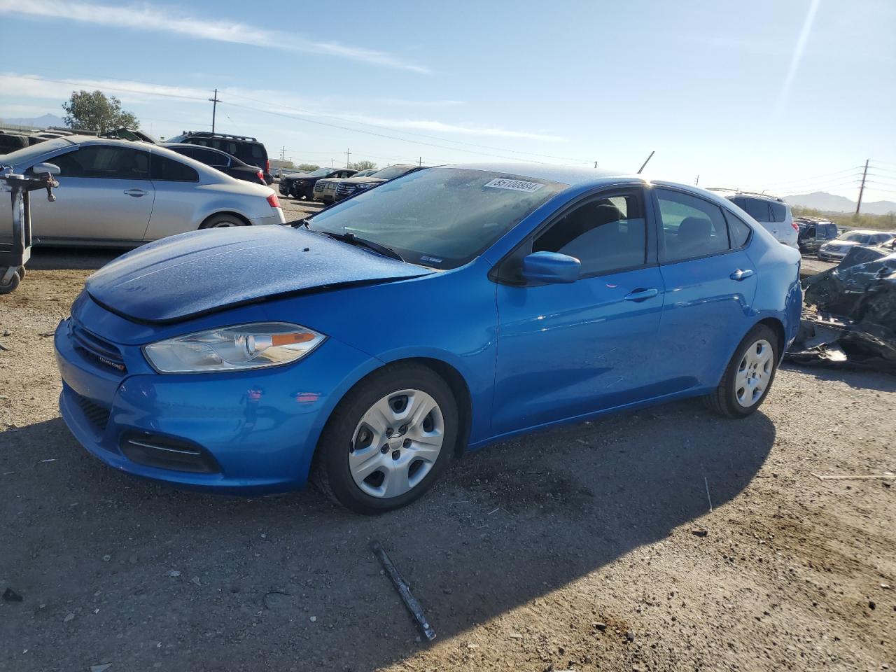 2015 Dodge Dart Se VIN: 1C3CDFAA1FD369516 Lot: 85100884