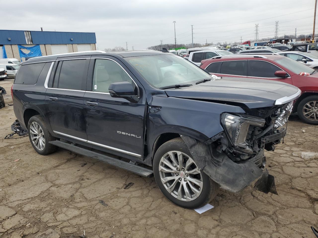 2022 GMC Yukon Xl Denali VIN: 1GKS2JKL1NR352785 Lot: 82993264