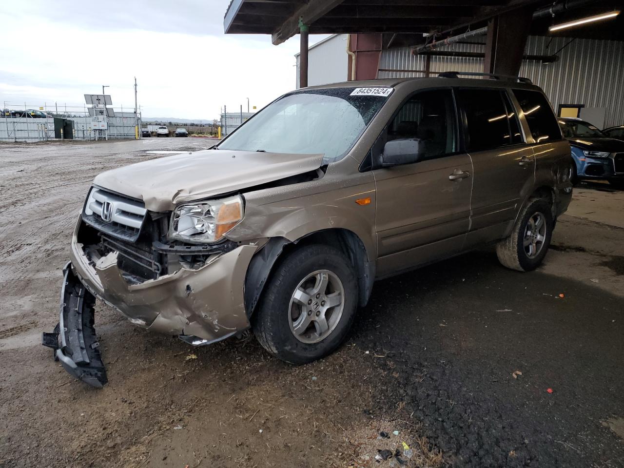 2006 Honda Pilot Ex VIN: 5FNYF28566B039411 Lot: 84351524