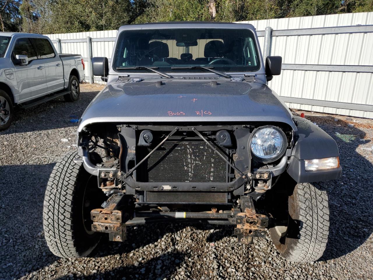 2020 Jeep Gladiator Sport VIN: 1C6JJTAG9LL100252 Lot: 83891304