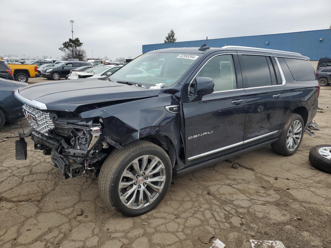 2022 GMC Yukon Xl Denali VIN: 1GKS2JKL1NR352785 Lot: 82993264