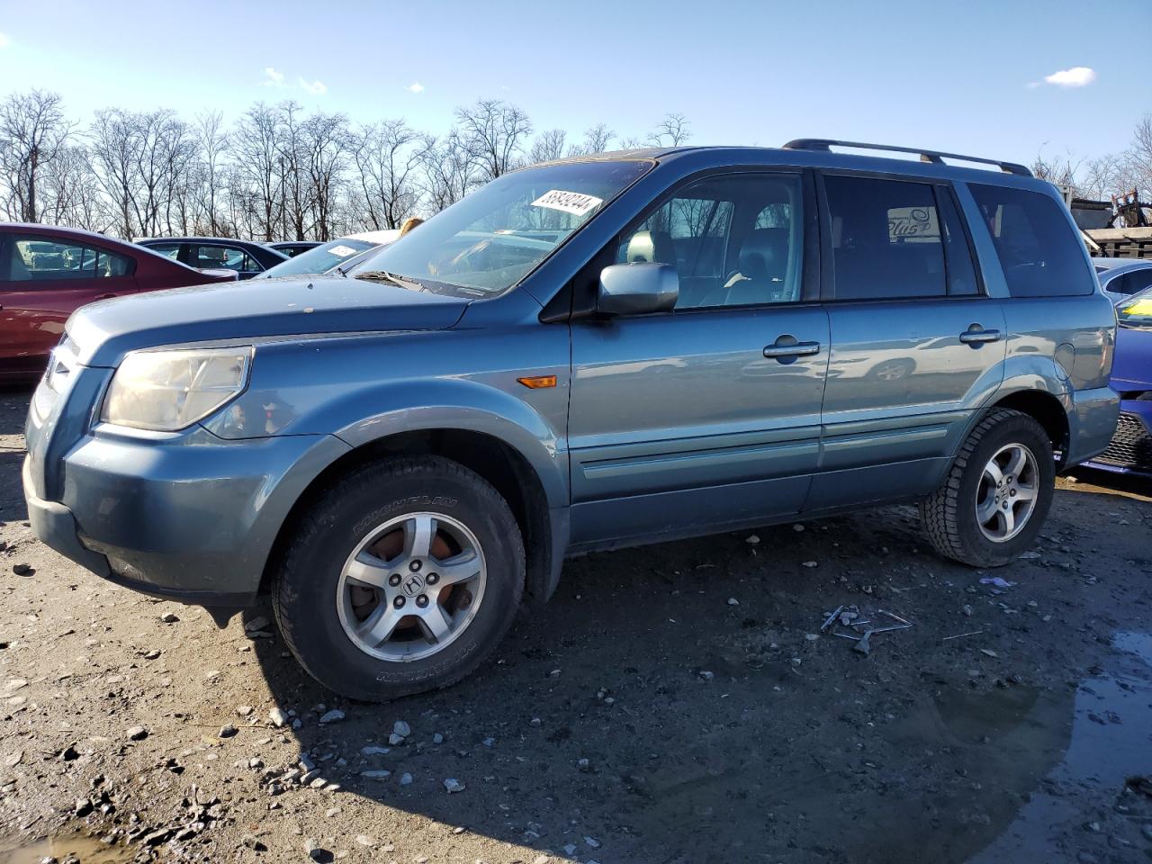 2007 Honda Pilot Exl VIN: 5FNYF18597B032688 Lot: 86849244