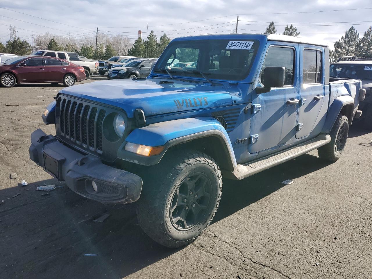 2021 Jeep Gladiator Sport VIN: 1C6HJTAG2ML541947 Lot: 85471114