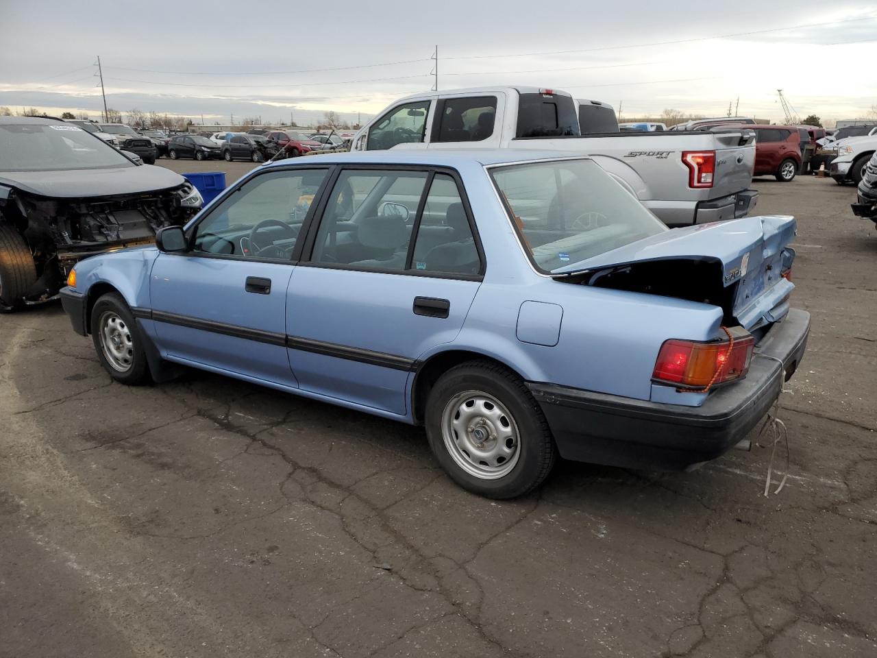 1989 Honda Civic Dx VIN: 1HGED364XKA043135 Lot: 86406364