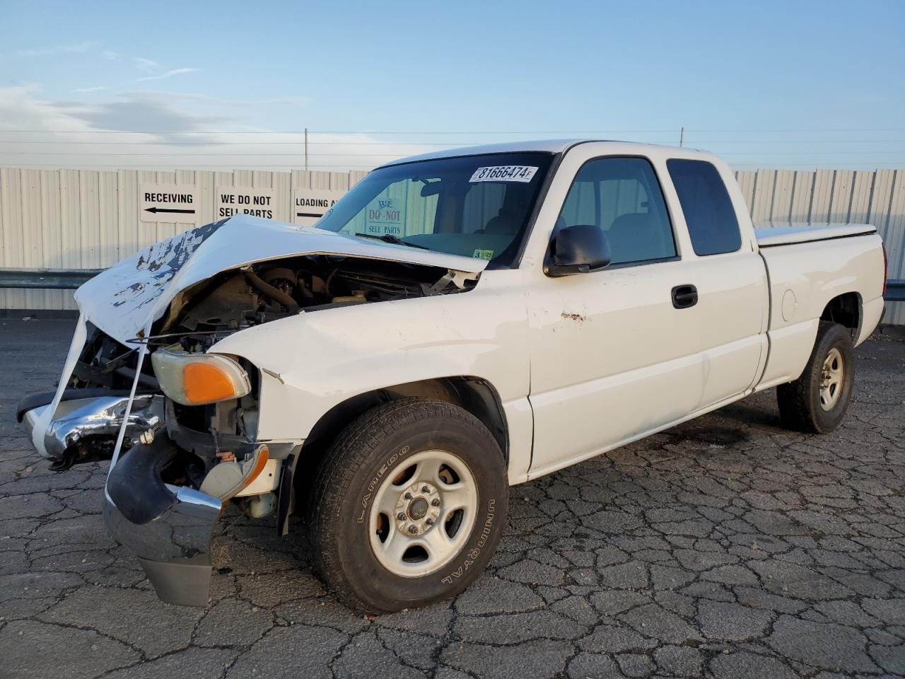 2002 GMC New Sierra K1500 VIN: 2GTEK19V021381604 Lot: 81666474