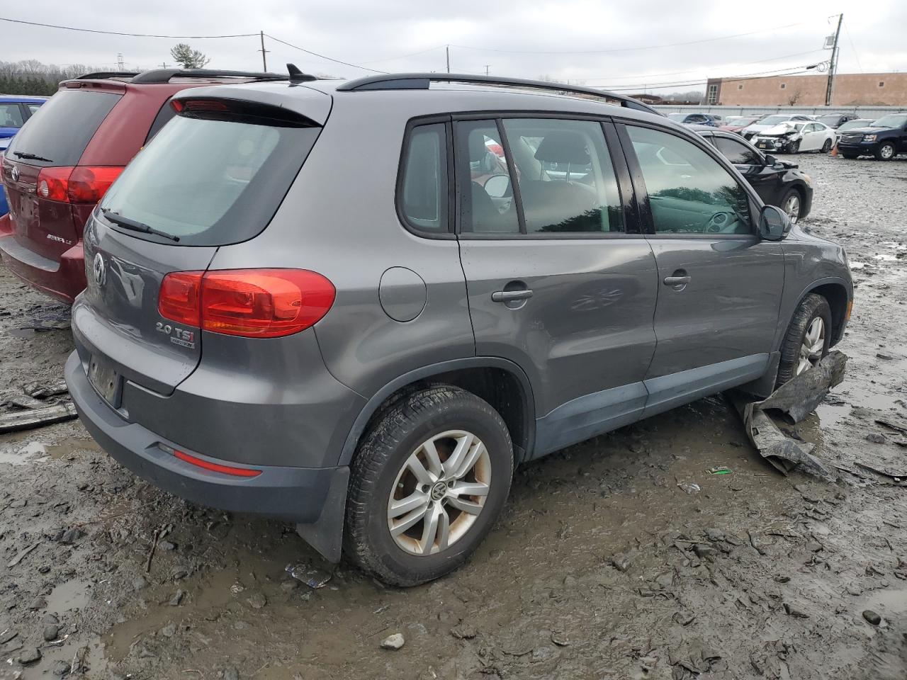 2015 Volkswagen Tiguan S VIN: WVGBV7AX6FW581732 Lot: 85035094