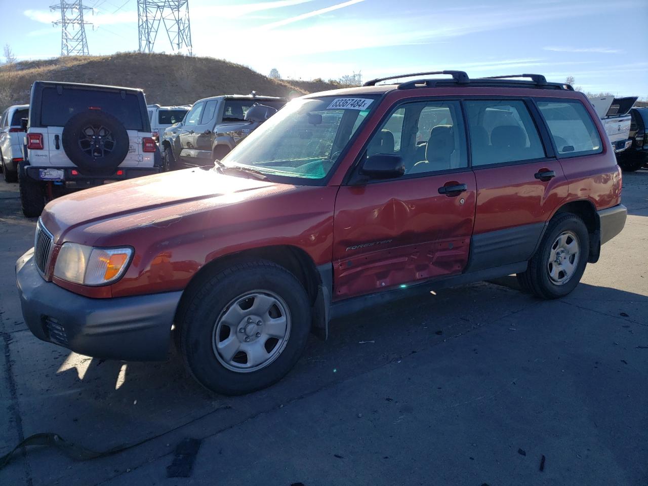 2001 Subaru Forester L VIN: JF1SF63591H767372 Lot: 83367484