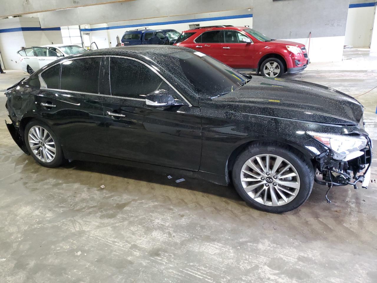 2021 Infiniti Q50 Luxe VIN: JN1EV7BP2MM705023 Lot: 83814764