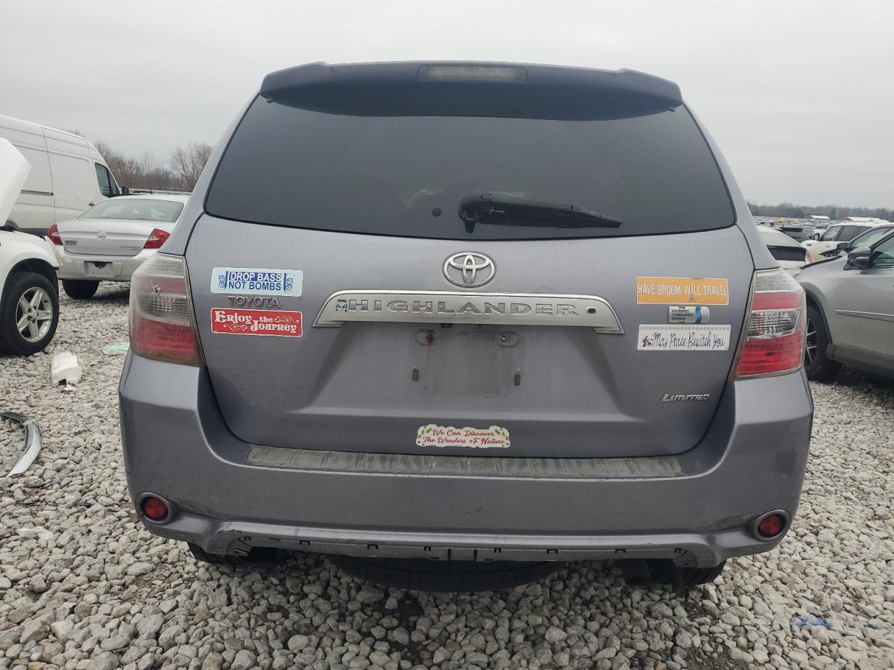 2008 Toyota Highlander Hybrid Limited VIN: JTEEW44AX82023392 Lot: 84803614