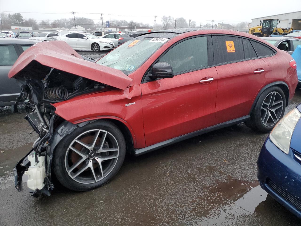 2018 Mercedes-Benz Gle Coupe 43 Amg VIN: 4JGED6EB8JA096328 Lot: 82892014