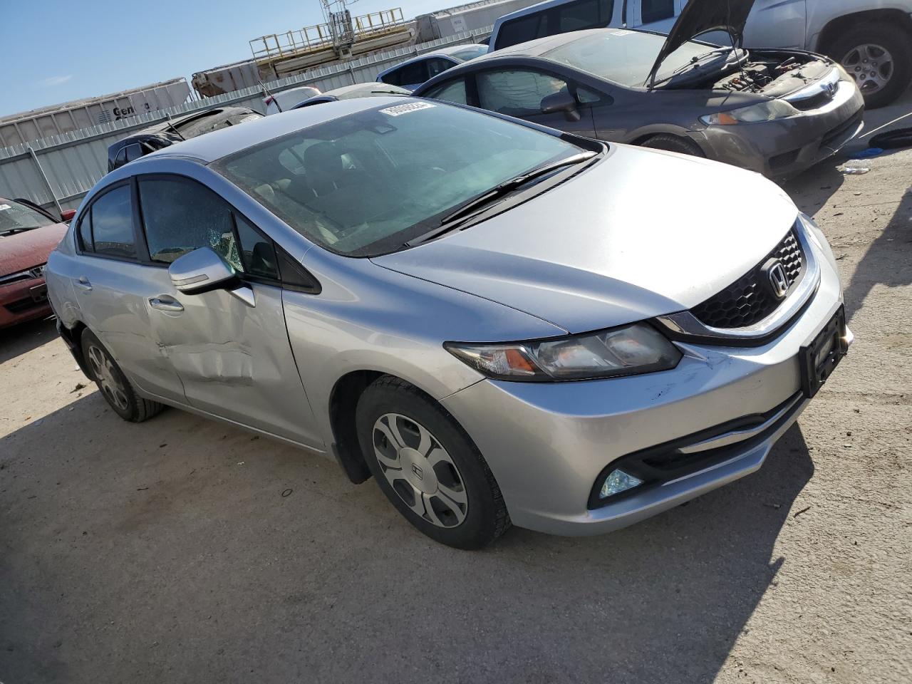 2013 Honda Civic Hybrid VIN: 19XFB4F22DE000261 Lot: 86006224