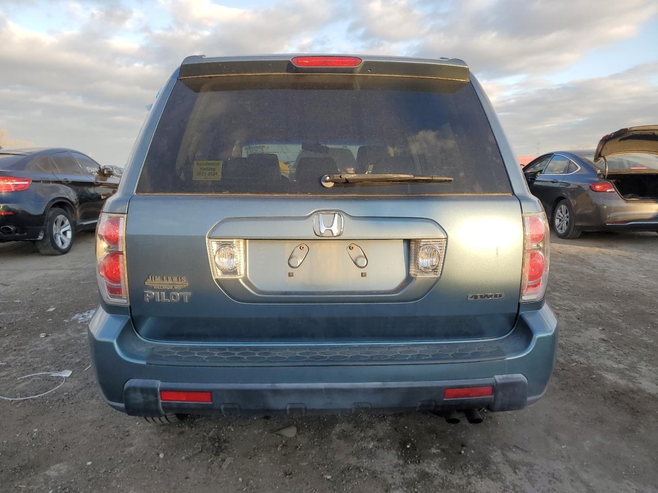 2007 Honda Pilot Exl VIN: 5FNYF18517B016503 Lot: 83281914