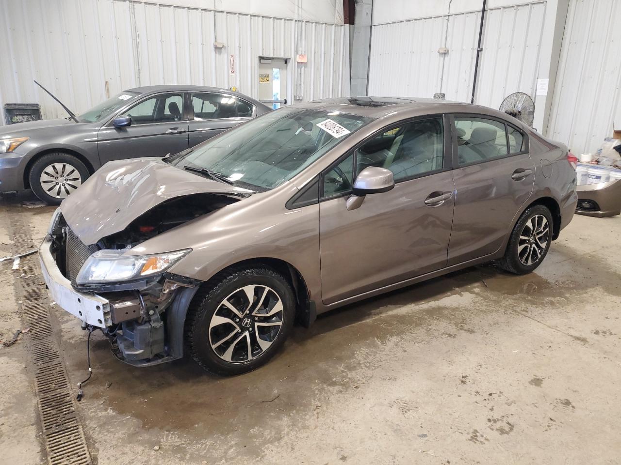 2HGFB2F97DH555200 2013 Honda Civic Exl