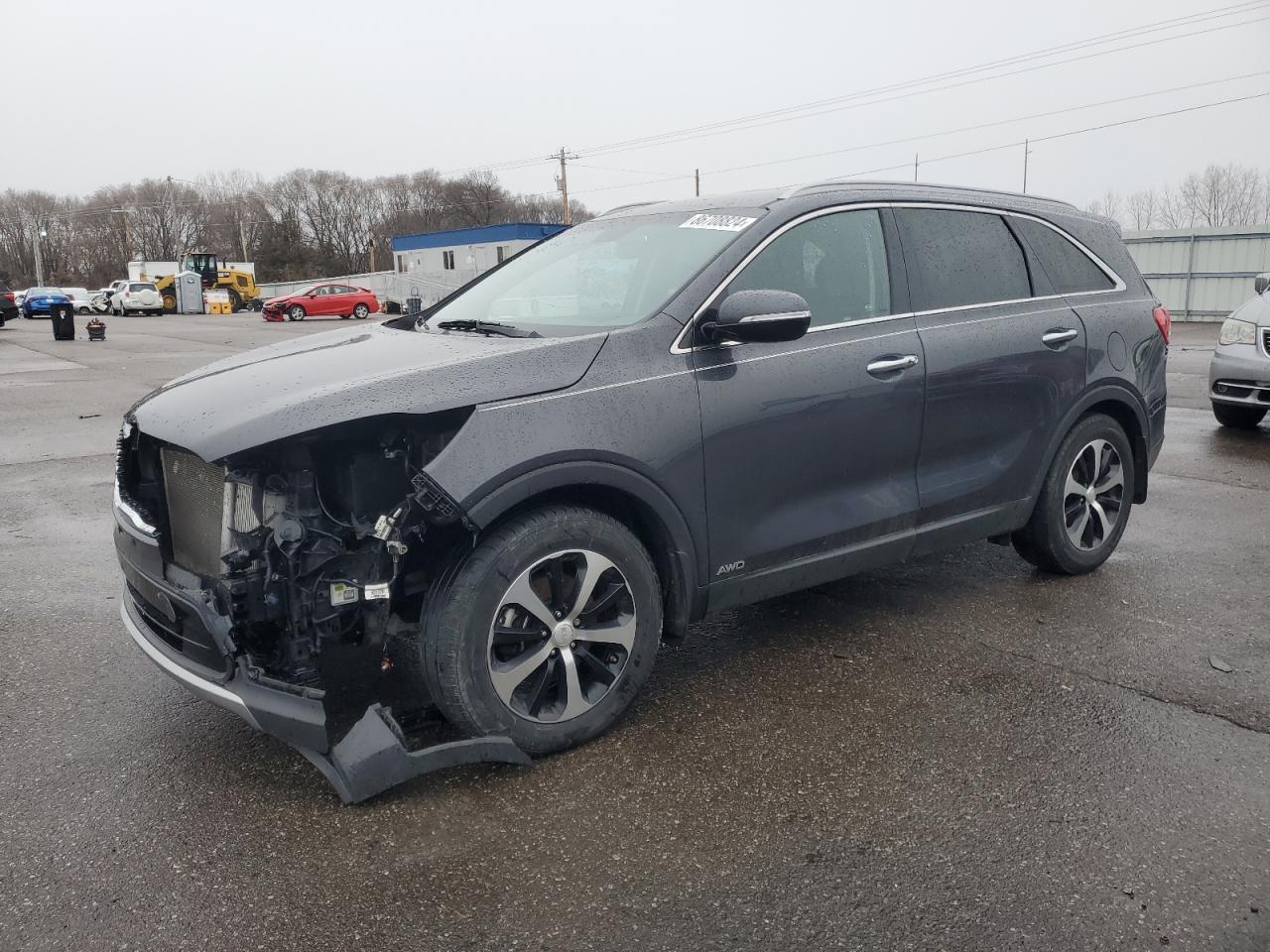 2018 Kia Sorento Ex VIN: 5XYPHDA15JG376615 Lot: 86708824