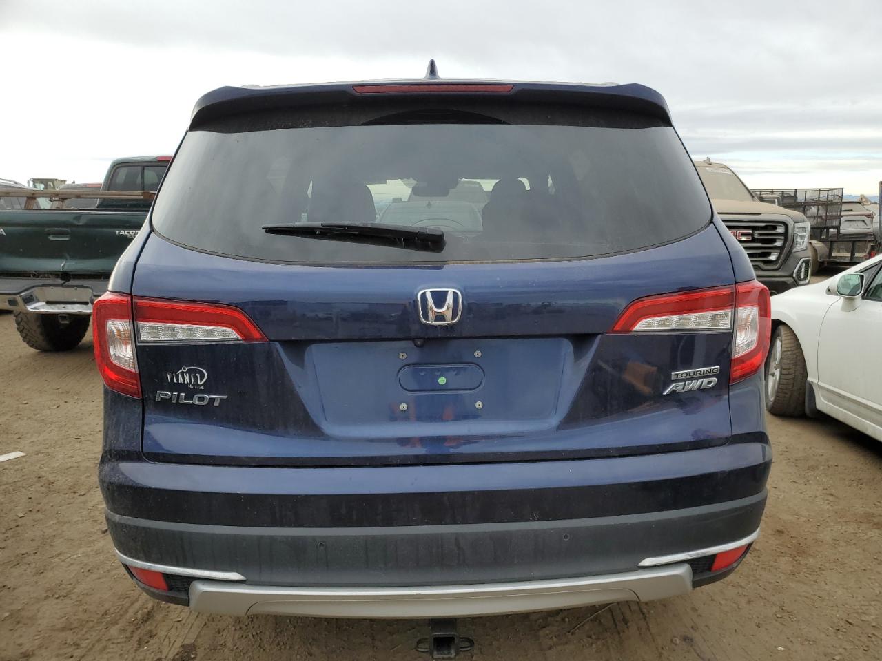 2019 Honda Pilot Touring VIN: 5FNYF6H62KB038878 Lot: 85081034