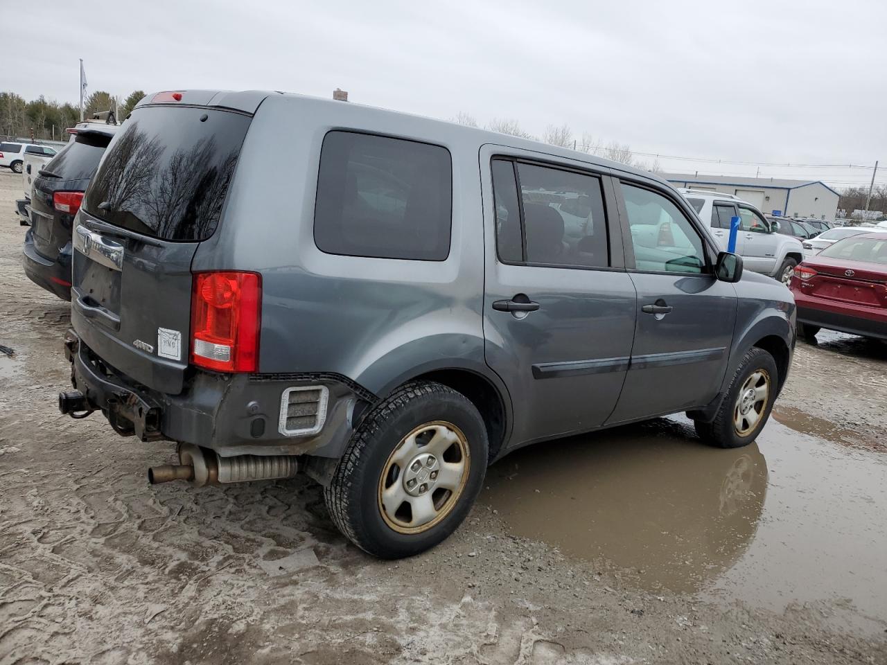 2013 Honda Pilot Lx VIN: 5FNYF4H26DB014359 Lot: 85489434