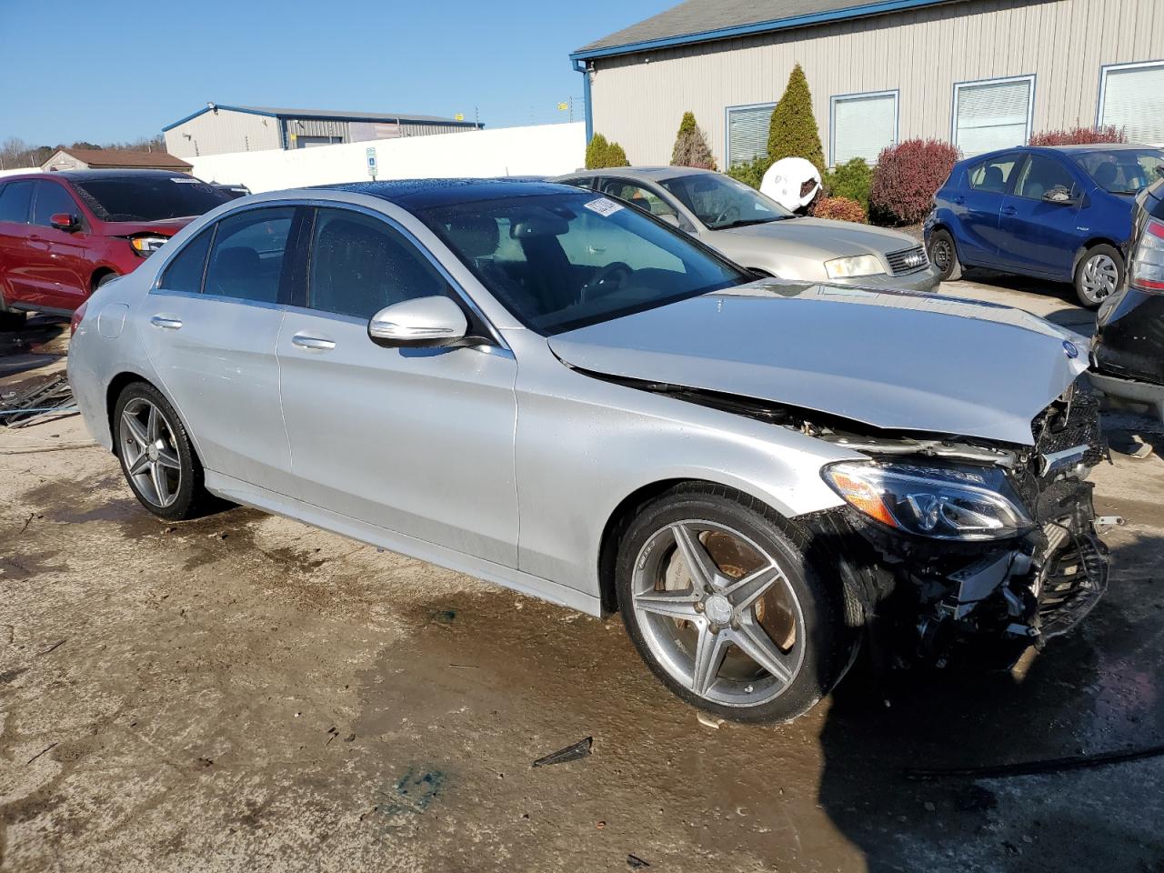 2015 Mercedes-Benz C 300 VIN: 55SWF4JBXFU091612 Lot: 83270284