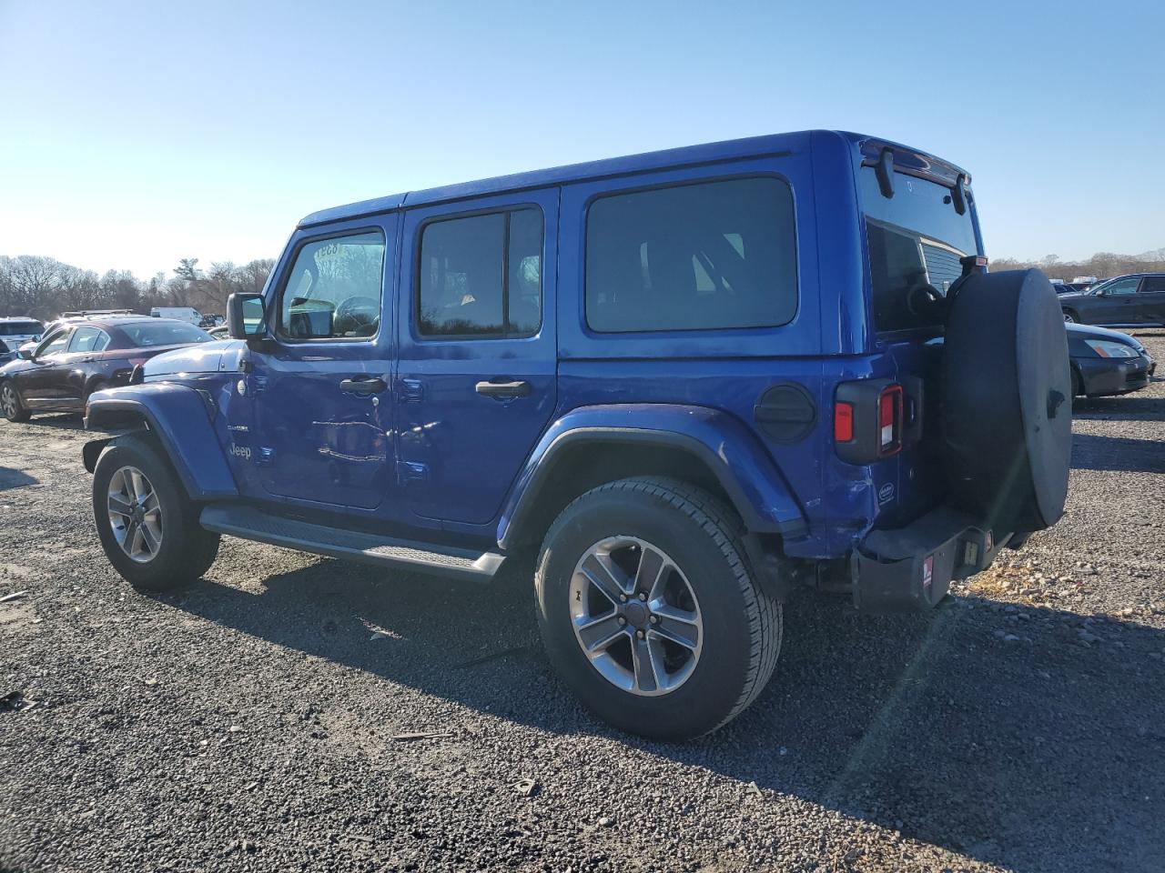 2020 Jeep Wrangler Unlimited Sahara VIN: 1C4HJXEN2LW220769 Lot: 83974994