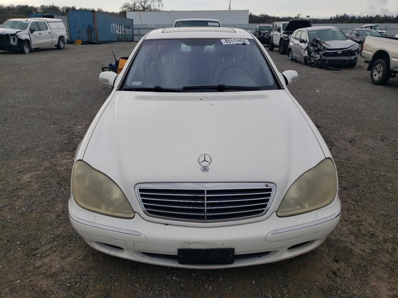 2002 Mercedes-Benz S 500 VIN: WDBNG75J42A286054 Lot: 85111494