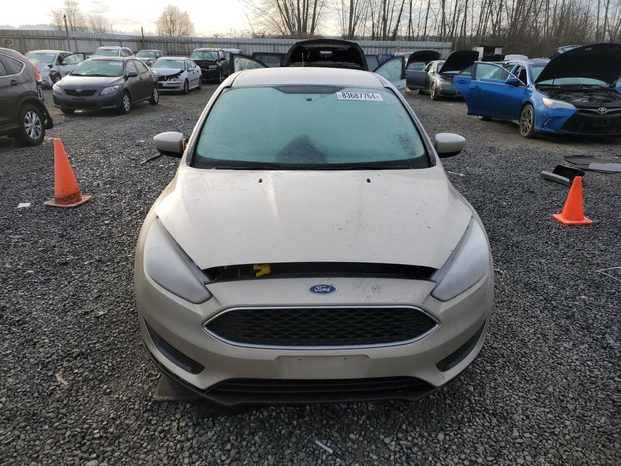 2018 Ford Focus Se VIN: 1FADP3FE7JL270902 Lot: 83687764