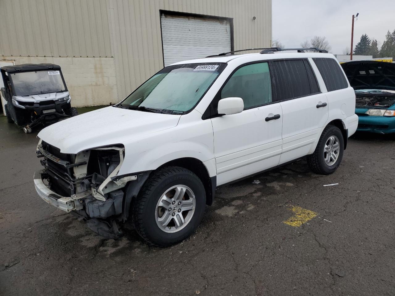 2005 Honda Pilot Exl VIN: 2HKYF18585H508749 Lot: 85999124