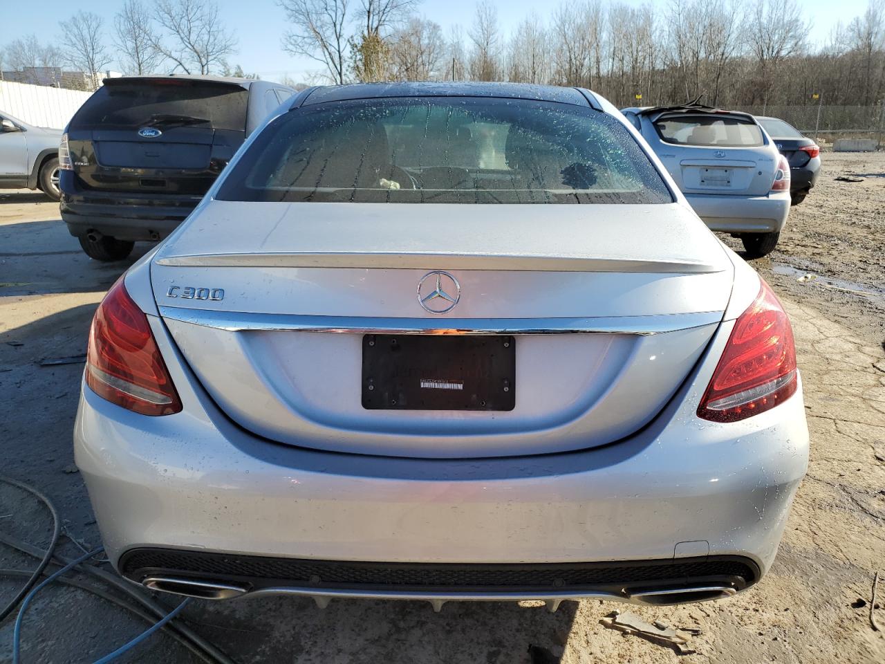 2015 Mercedes-Benz C 300 VIN: 55SWF4JBXFU091612 Lot: 83270284