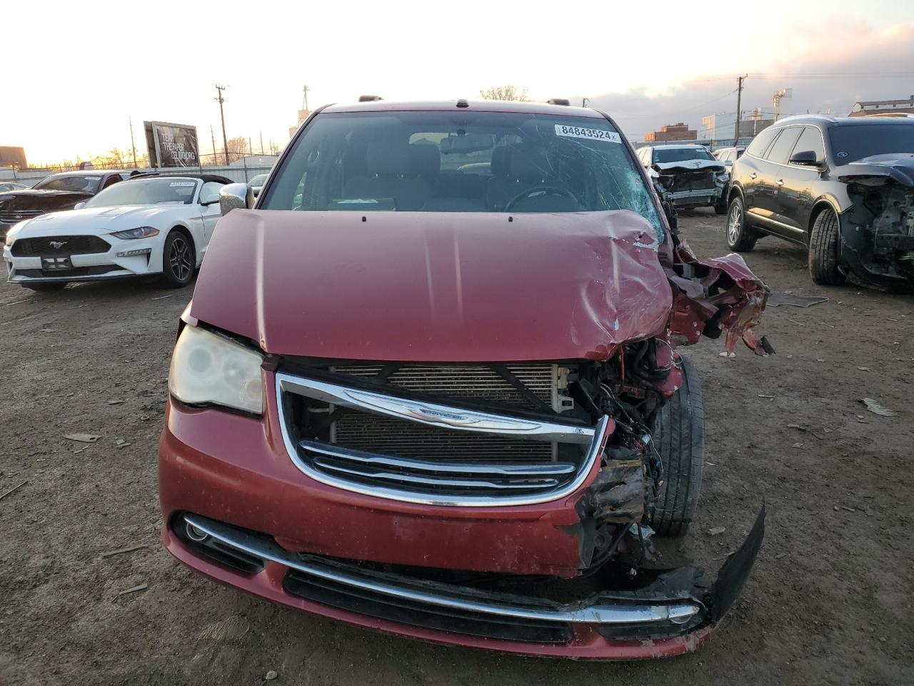 2011 Chrysler Town & Country Limited VIN: 2A4RR6DG3BR698744 Lot: 84843524