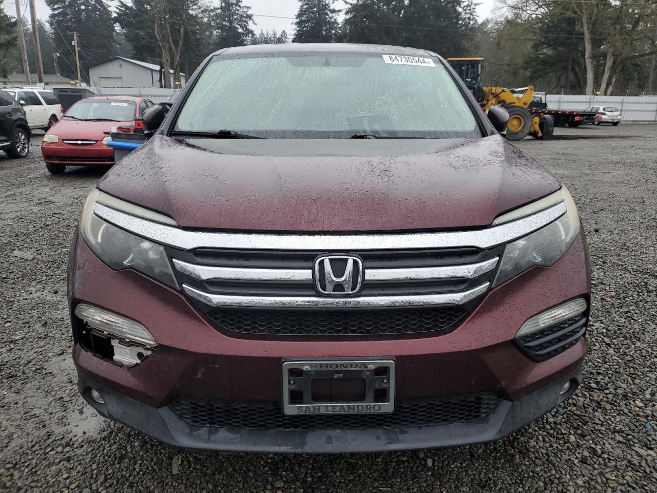 2017 Honda Pilot Exl VIN: 5FNYF6H5XHB085107 Lot: 84730544