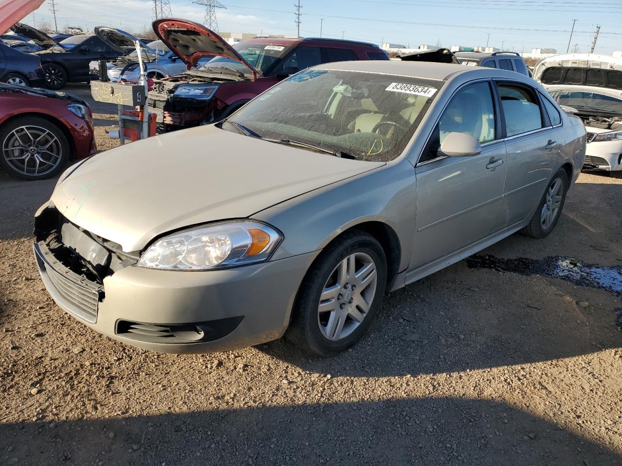 2011 Chevrolet Impala Lt VIN: 2G1WB5EK9B1299435 Lot: 83893634