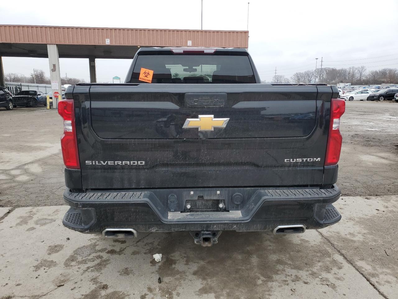 2021 Chevrolet Silverado K1500 Custom VIN: 1GCRYBEFXMZ392107 Lot: 86271974