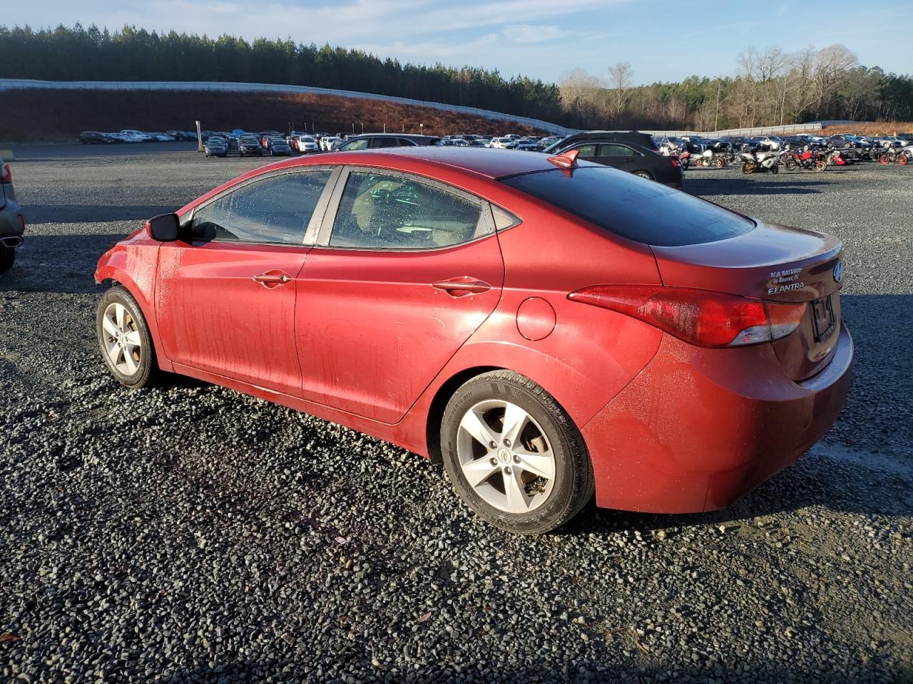 KMHDH4AE7CU181103 2012 Hyundai Elantra Gls