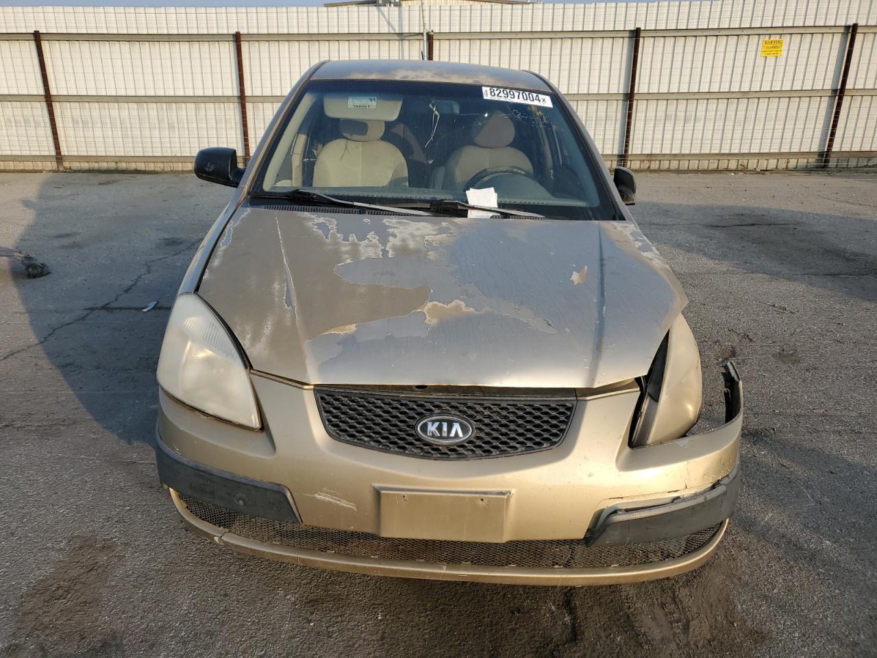 2007 Kia Rio Base VIN: KNADE123976283082 Lot: 82997004