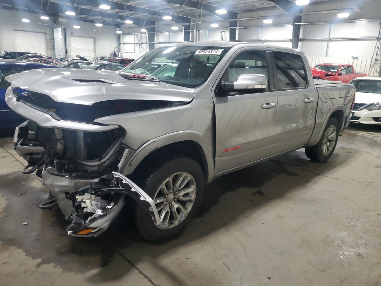 2020 Ram 1500 Laramie VIN: 1C6SRFJT2LN344647 Lot: 85524374