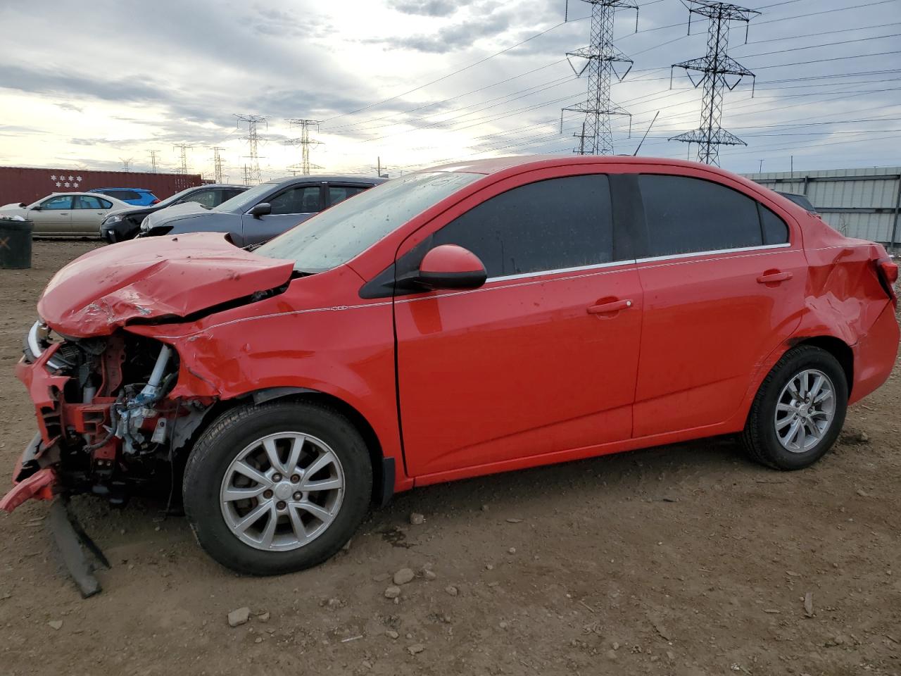 2017 Chevrolet Sonic Lt VIN: 1G1JD5SHXH4144984 Lot: 83341314