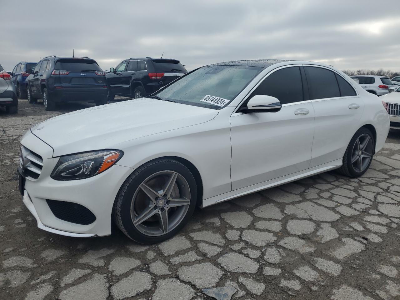 2017 Mercedes-Benz C 300 4Matic VIN: 55SWF4KB4HU189357 Lot: 86744924