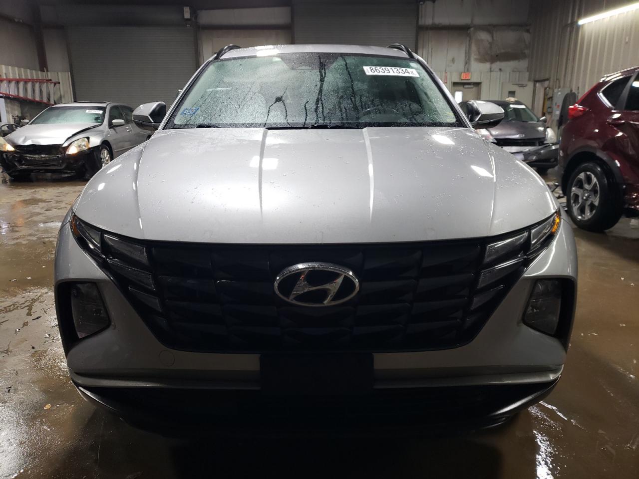 2022 Hyundai Tucson Blue VIN: KM8JBCA11NU044110 Lot: 86391334