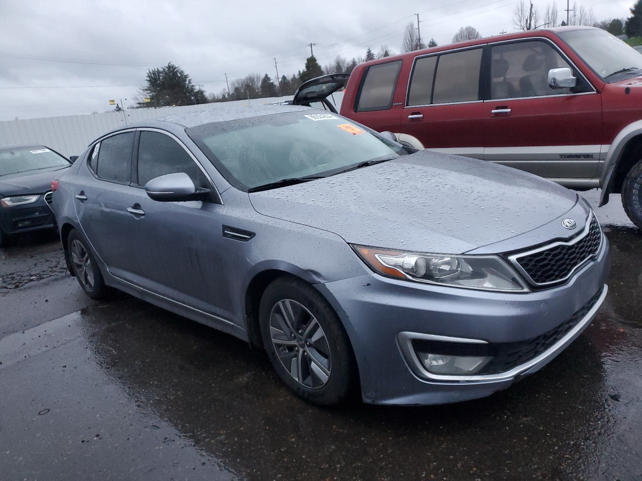 2011 Kia Optima Hybrid VIN: KNAGM4AD2B5002654 Lot: 86924204