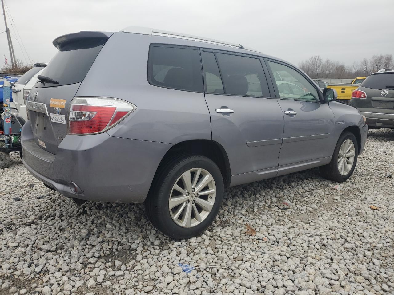 2008 Toyota Highlander Hybrid Limited VIN: JTEEW44AX82023392 Lot: 84803614