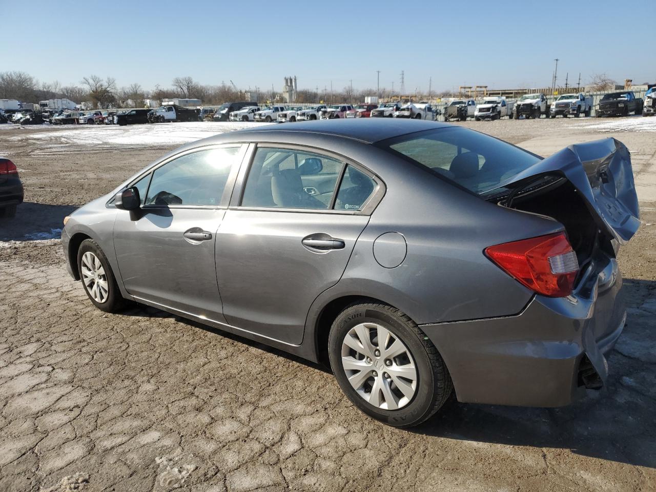 2012 Honda Civic Lx VIN: 19XFB2F5XCE061600 Lot: 83040984