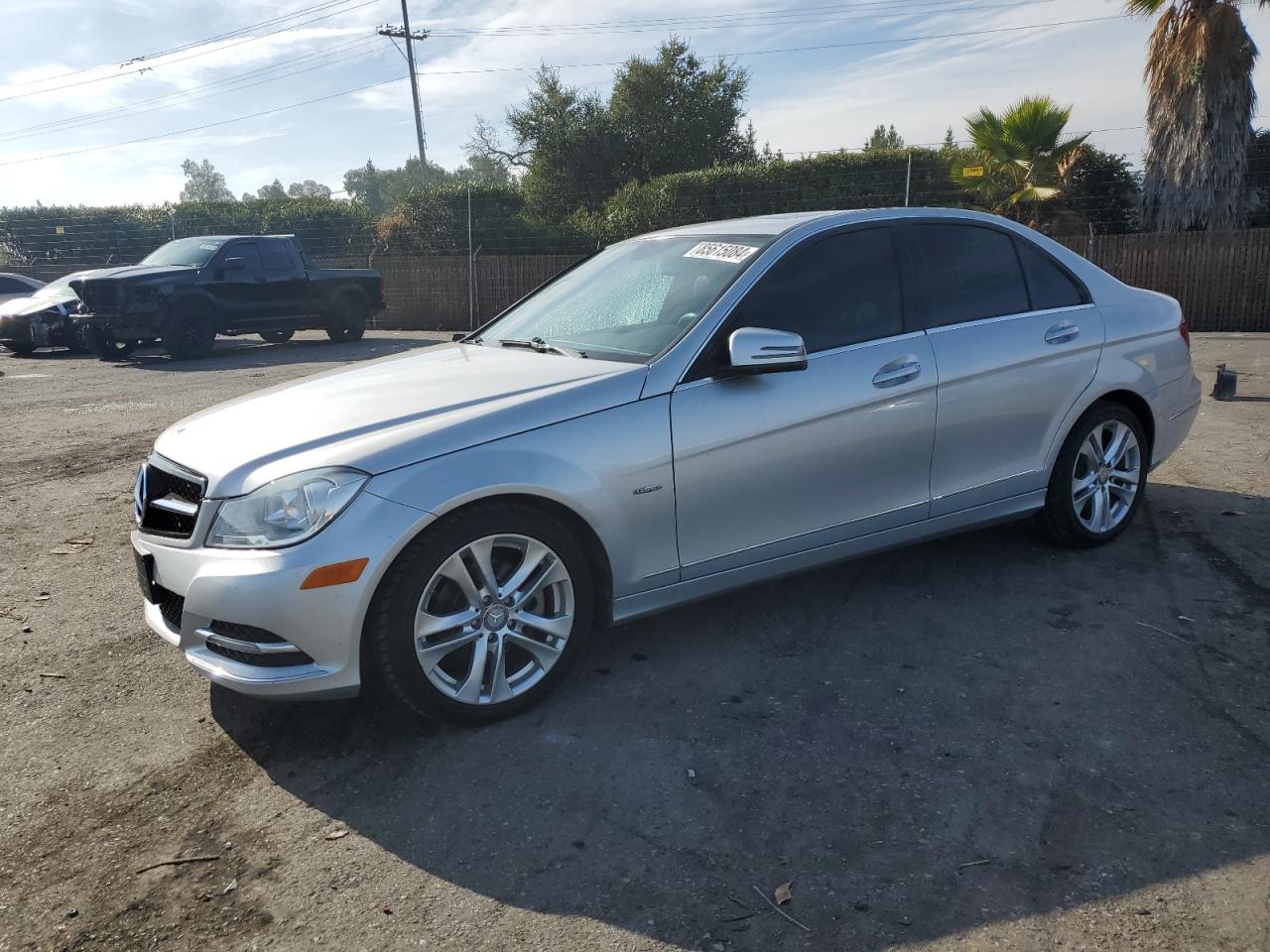 2012 Mercedes-Benz C 250 VIN: WDDGF4HB8CA681944 Lot: 85615084