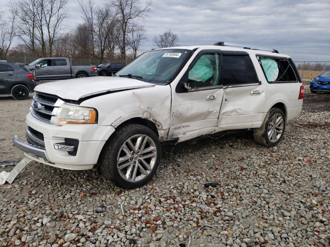 2016 Ford Expedition El Platinum VIN: 1FMJK1MT1GEF16840 Lot: 84180904