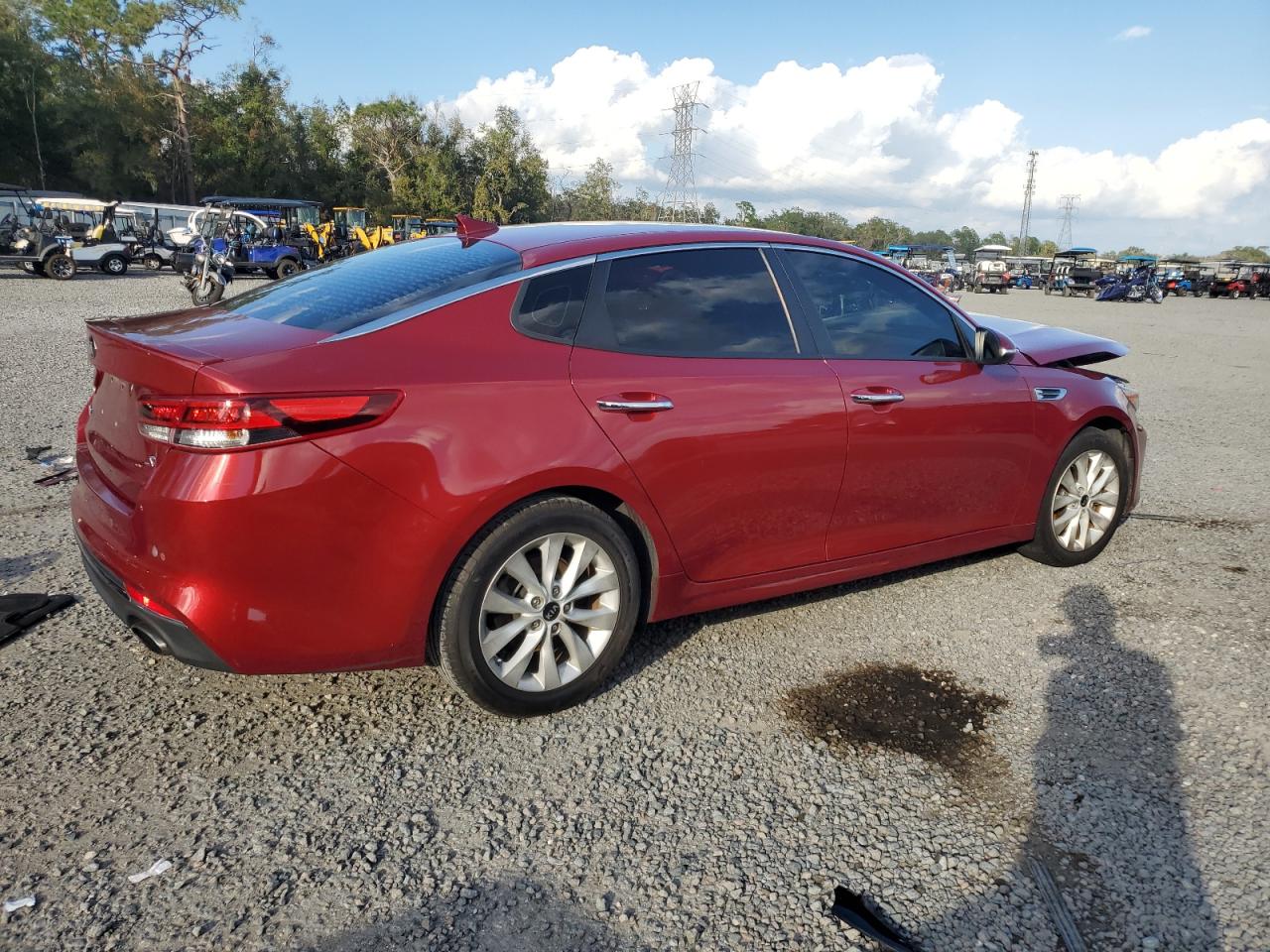 2018 Kia Optima Lx VIN: 5XXGT4L32JG200865 Lot: 86958784