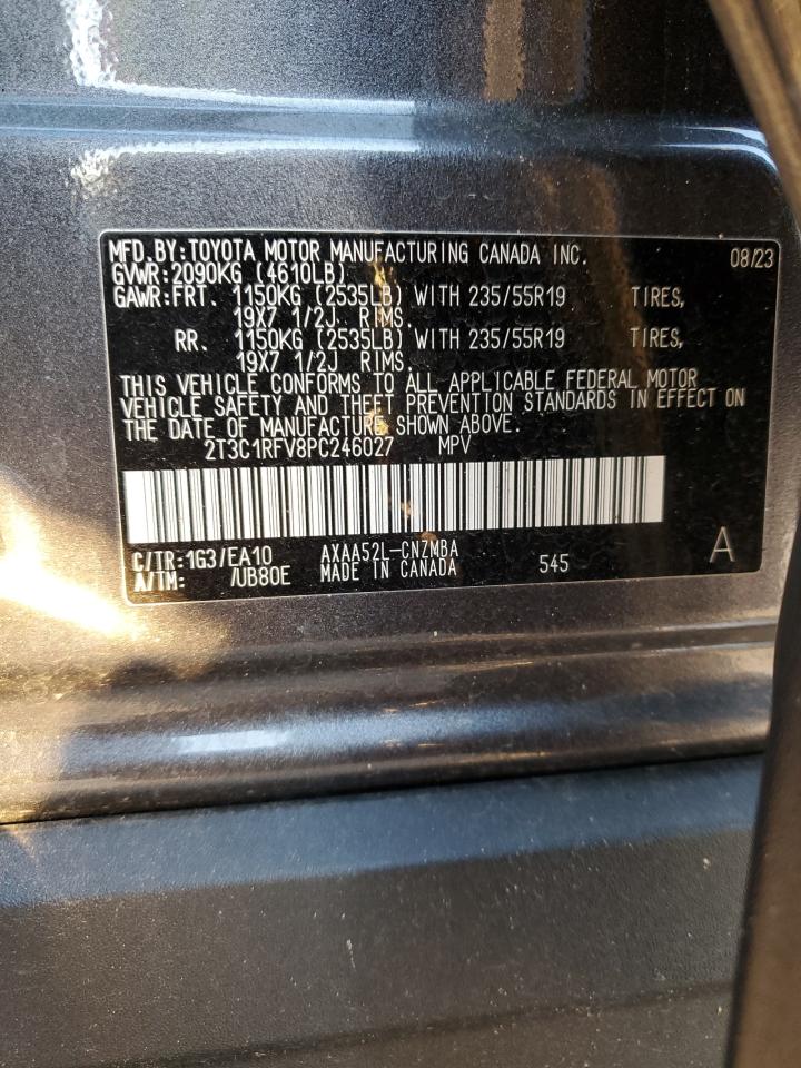 2T3C1RFV8PC246027 2023 Toyota Rav4 Xle Premium