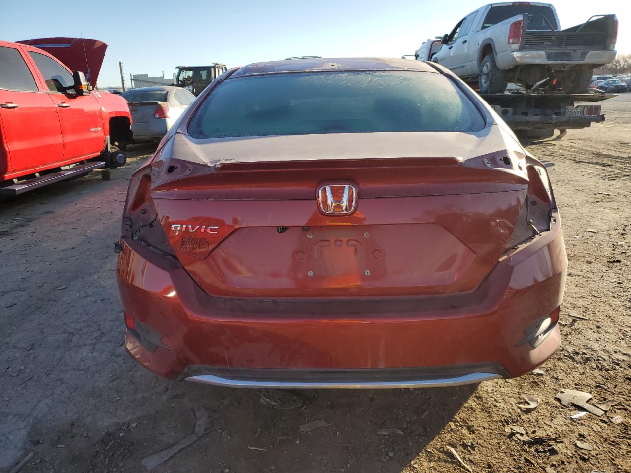 2019 Honda Civic Ex VIN: JHMFC1F35KX010217 Lot: 83558654