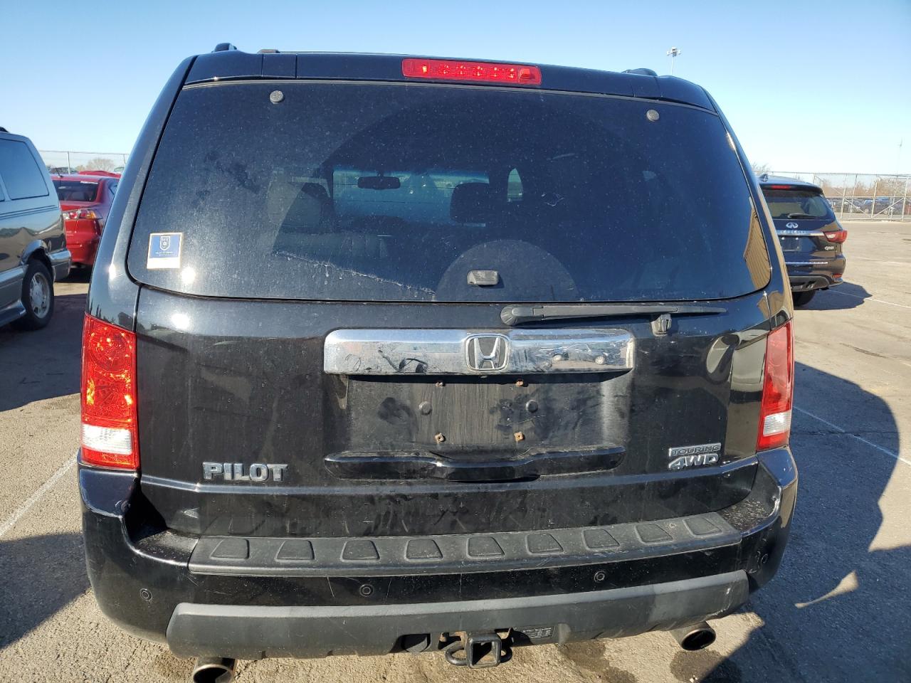 2011 Honda Pilot Touring VIN: 5FNYF4H99BB092788 Lot: 82417904