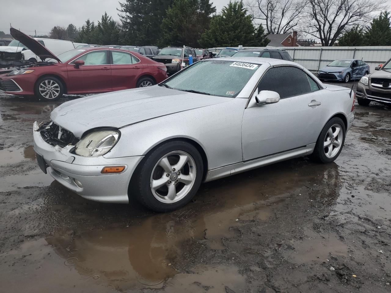 2001 Mercedes-Benz Slk 320 VIN: WDBKK65F71F203791 Lot: 84636434