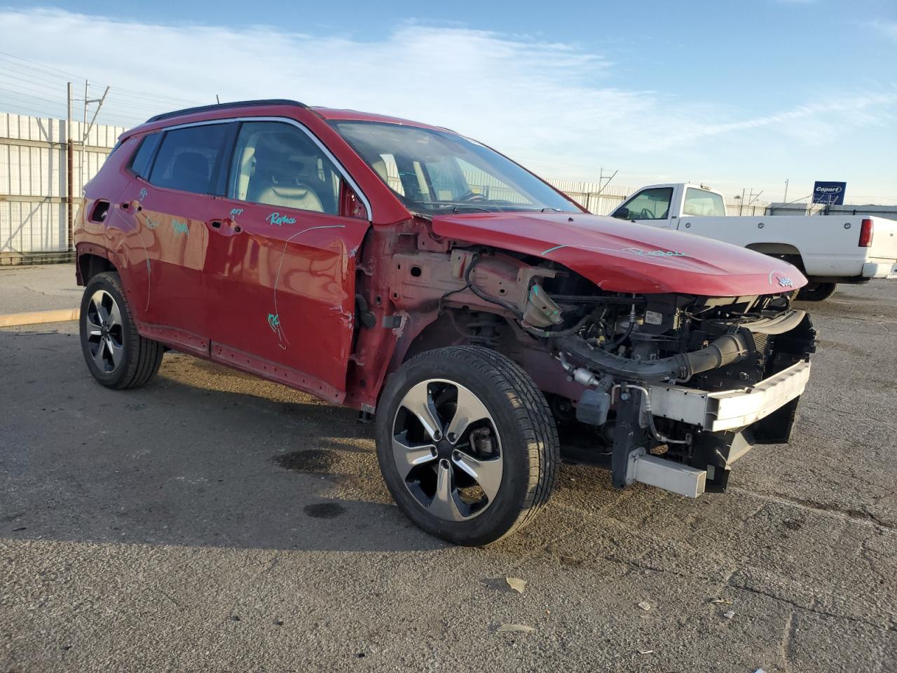 2017 Jeep Compass Latitude VIN: 3C4NJDBB8HT667261 Lot: 83486264