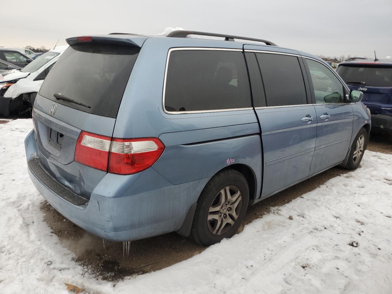 2007 Honda Odyssey Ex VIN: 5FNRL38497B067246 Lot: 84822084