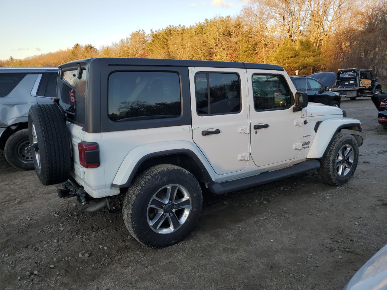 2021 Jeep Wrangler Unlimited Sahara VIN: 1C4HJXEG9MW693507 Lot: 86611244